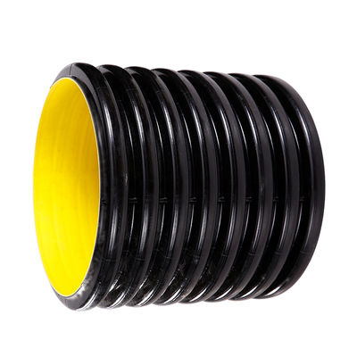 SN8 DN300 Rury drenażowe HDPE do wody deszczowej Rura kanalizacyjna HDPE o długości 6 m
